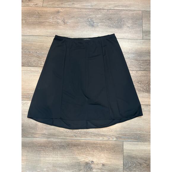 Kenneth Cole Half Slip for Under Skirt  Womens Size Large Black Intimates - Picture 6 of 7